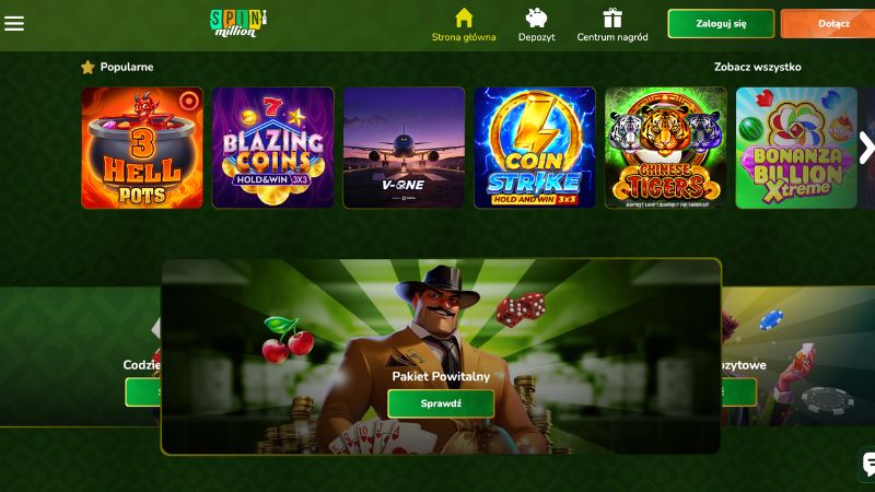 DudeSpin Casino plataforma